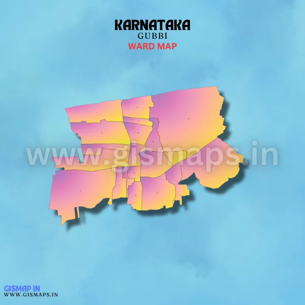 Gubbi Ward Map (Karnataka)